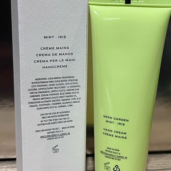 DRIES VAN NOTEN Neon Garden Hand Cream, 1.7 oz. New And Sealed - Picture 4 of 8